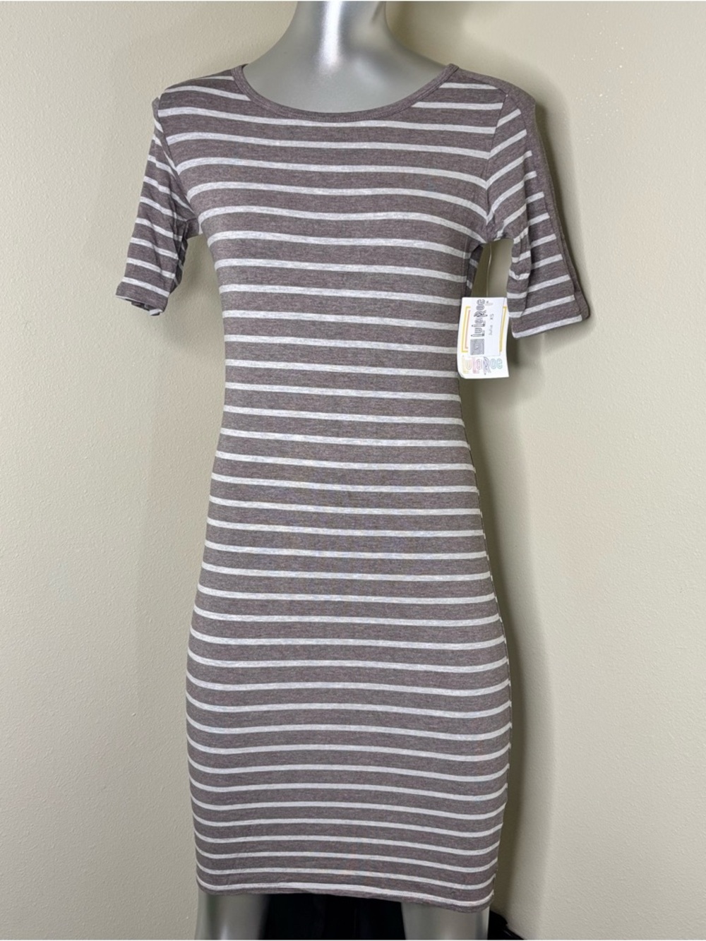 Striped T-shirt dress NWT